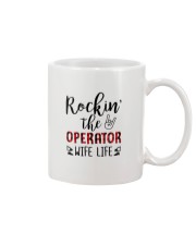 Rockin the Operator Wife Life Mug thumbnail