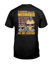 Awesome Elevator Mechanic Classic T-Shirt back