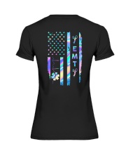 Emt US Flag Premium Fit Ladies Tee thumbnail