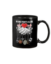 No One Fights Alone Nurse Mug tile