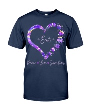 Peace Love Emt Classic T-Shirt front