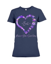 Peace Love Emt Premium Fit Ladies Tee thumbnail