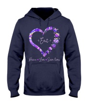 Peace Love Emt Hooded Sweatshirt thumbnail