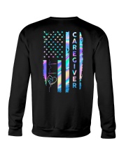 Caregiver US Flag Crewneck Sweatshirt thumbnail