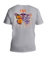 She believed she could so she did: CNA V-Neck T-Shirt tile