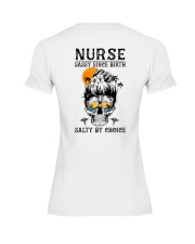 Nurse Salty by Choice Premium Fit Ladies Tee thumbnail