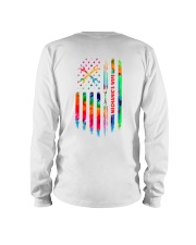 Mechanic's Wife Tie Dye US Flag Long Sleeve Tee tile