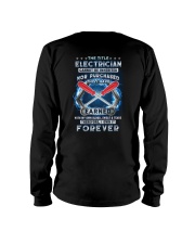 I own the title Electrician forever Long Sleeve Tee thumbnail