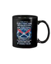 I own the title Electrician forever Mug thumbnail