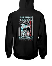 Operating Engineer: Not like most women Hooded Sweatshirt back