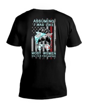 Operating Engineer: Not like most women V-Neck T-Shirt thumbnail