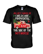 Awesome Childcare Provider V-Neck T-Shirt thumbnail