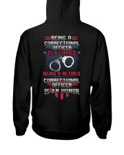 Being a retired Correctional Officer is an honor Hooded Sweatshirt tile