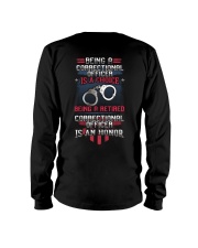 Being a retired Correctional Officer is an honor Long Sleeve Tee tile