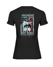 Bartender: Not like most women Premium Fit Ladies Tee thumbnail