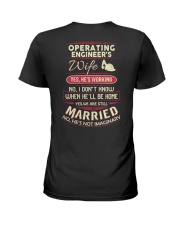 Cute Operating Engineer's Wife Ladies T-Shirt thumbnail