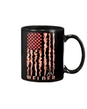 Proud American Welder Flag Mug tile