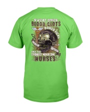 Strongest men become Nurses Classic T-Shirt back