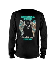 Correctional Officers earn their wings everyday Long Sleeve Tee thumbnail