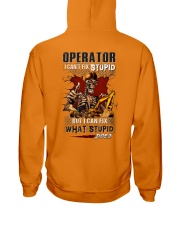 Operator: I can fix what stupid does Hooded Sweatshirt thumbnail