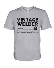 Vintage Welder V-Neck T-Shirt tile