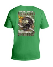 Strongest men become Operators V-Neck T-Shirt thumbnail