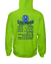 Electrician Hourly rates Hooded Sweatshirt thumbnail