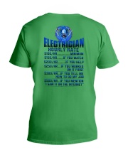 Electrician Hourly rates V-Neck T-Shirt thumbnail