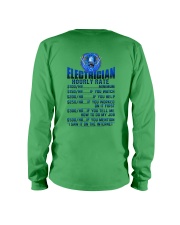 Electrician Hourly rates Long Sleeve Tee thumbnail