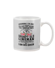 Lineman's Wife: I am his Queen Mug thumbnail