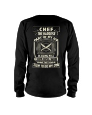 Chef: Hardest part of my job Long Sleeve Tee thumbnail