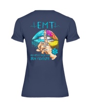 EMT Notices more than you realize Premium Fit Ladies Tee thumbnail