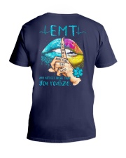 EMT Notices more than you realize V-Neck T-Shirt thumbnail
