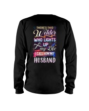 There's this welder who lights up my life Long Sleeve Tee tile