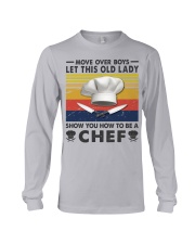 Old Lady will show how to be a Chef Long Sleeve Tee tile