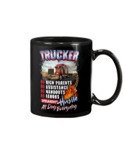 Trucker: Straight hustle all day every day Mug thumbnail