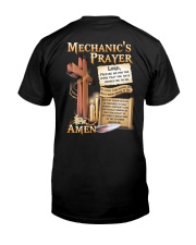 Mechanic's Prayer Classic T-Shirt back