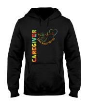 Caregiver: Love what you do Hooded Sweatshirt tile