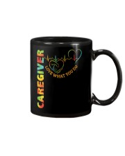 Caregiver: Love what you do Mug tile
