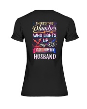 There's this Plumber who lights up my life Premium Fit Ladies Tee thumbnail