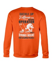 Crane Operator: Serious dislike for Stupidity Crewneck Sweatshirt thumbnail