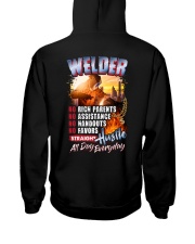Welder: Straight hustle all day every day Hooded Sweatshirt thumbnail
