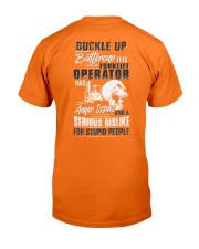 Forklift Operator: Serious dislike for Stupidity Classic T-Shirt thumbnail