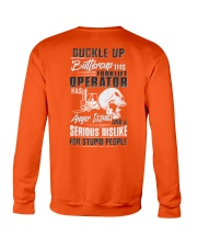 Forklift Operator: Serious dislike for Stupidity Crewneck Sweatshirt thumbnail