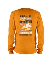 Forklift Operator: Serious dislike for Stupidity Long Sleeve Tee thumbnail