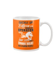 Forklift Operator: Serious dislike for Stupidity Mug thumbnail