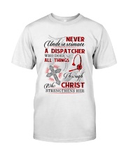 Never Underestimate a Dispatcher Classic T-Shirt tile