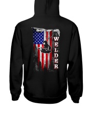 Proud American Welder Flag Hooded Sweatshirt tile
