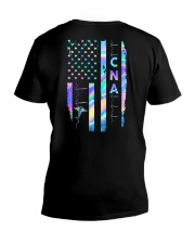 Cna US Flag V-Neck T-Shirt thumbnail