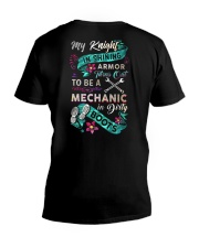 My knight is shining armor is my Mechanic V-Neck T-Shirt tile